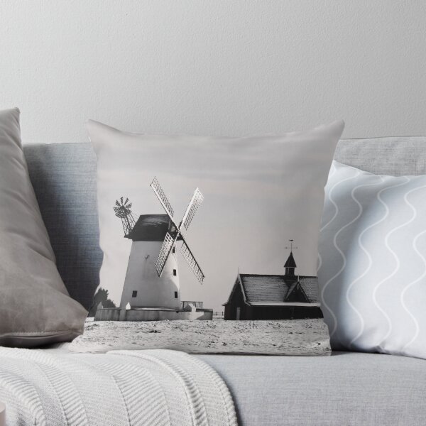 Item preview, Lytham Windmill in B&W designed and sold by Mark Liebenberg.