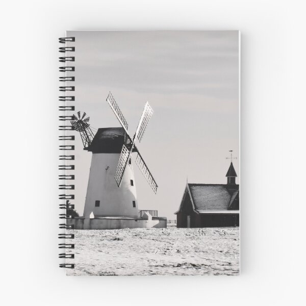 Item preview, Lytham Windmill in B&W designed and sold by Mark Liebenberg.