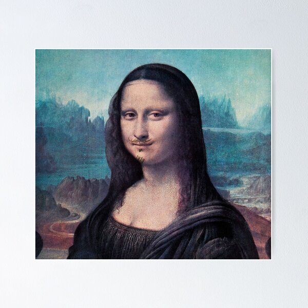 Item preview, Marcel Duchamp L.H.O.O.Q designed and sold by emidye20.