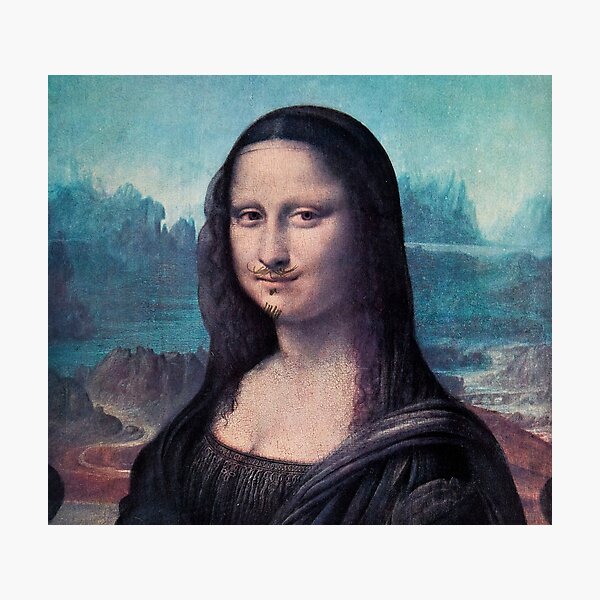 Artikelvorschau, Marcel Duchamp L.H.O.O.Q. entworfen und verkauft von emidye20.