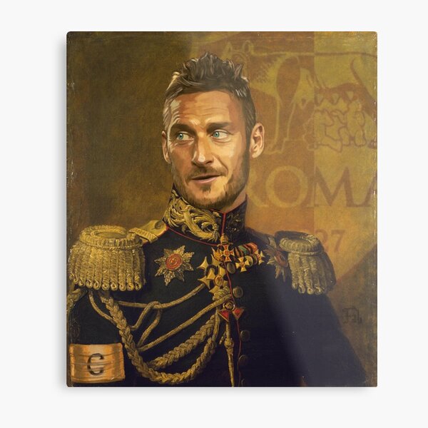 Totti Metal Print