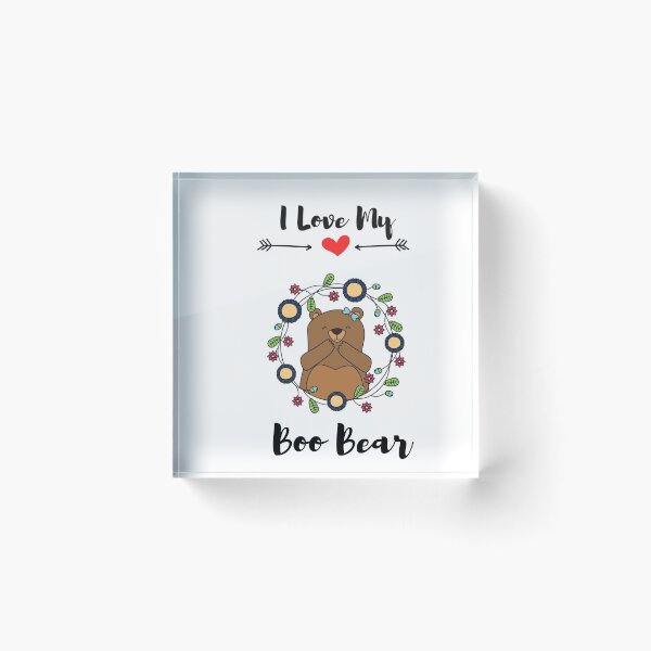 Item preview, I Love My Boo Bear  designed and sold by tarkaittisak.
