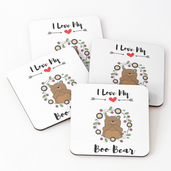 Item preview, I Love My Boo Bear  designed and sold by tarkaittisak.