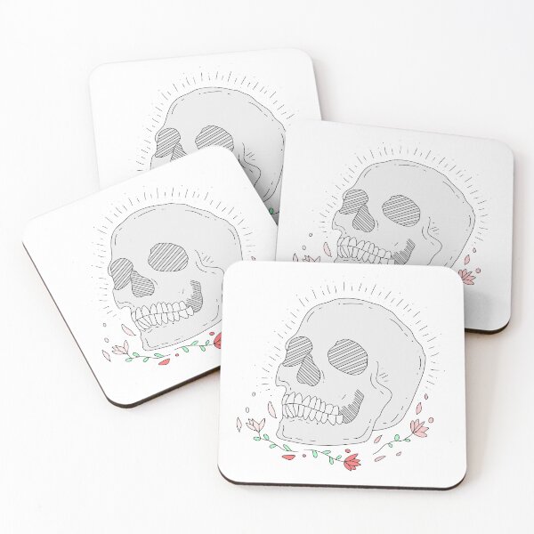 Item preview, Flower Skull designed and sold by laursteele.