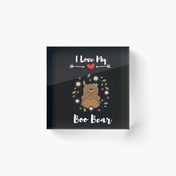 Item preview, I Love My Boo Bear  designed and sold by tarkaittisak.