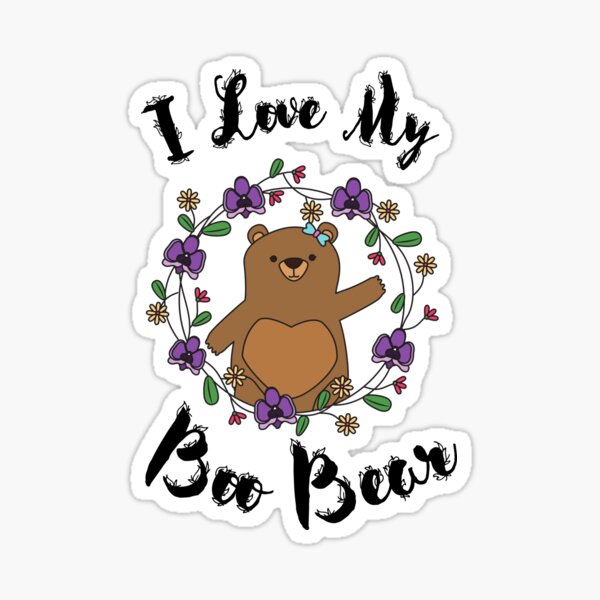 Item preview, I Love My Boo Bear  designed and sold by tarkaittisak.