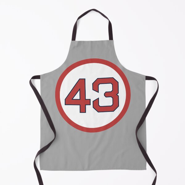 Item preview, Dennis Eckersley #43 Jersey Number designed and sold by StickBall.