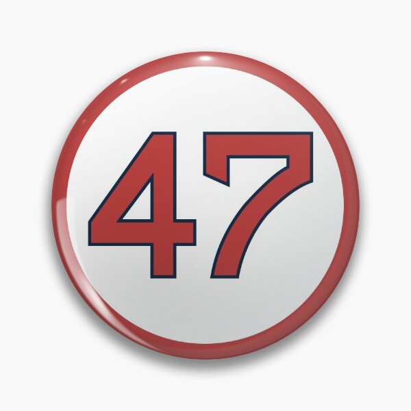 Item preview, Terry Francona #47 Jersey Number designed and sold by StickBall.