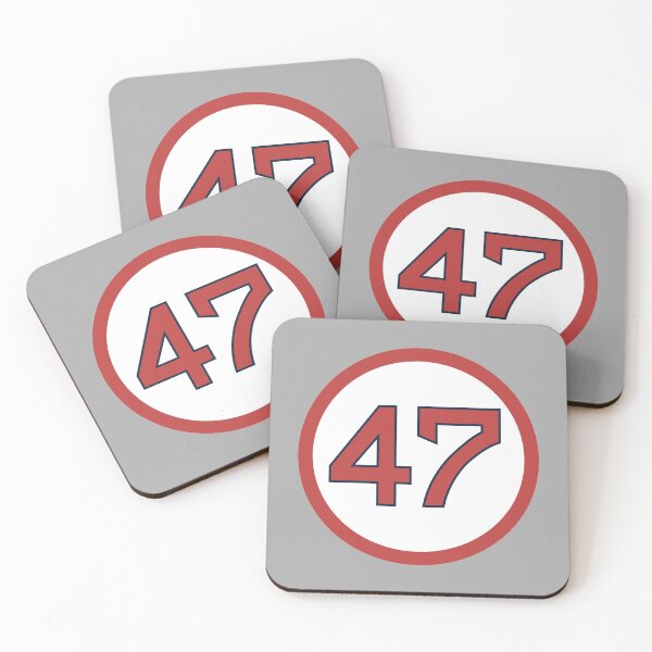 Item preview, Terry Francona #47 Jersey Number designed and sold by StickBall.