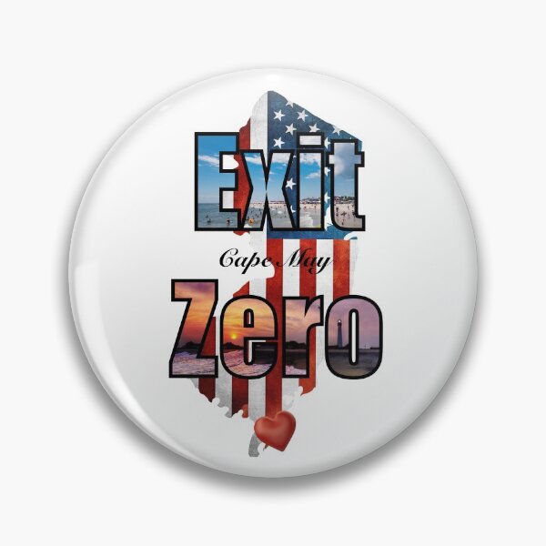 Item preview, Exit Zero Cape May  designed and sold by MABbluefields.