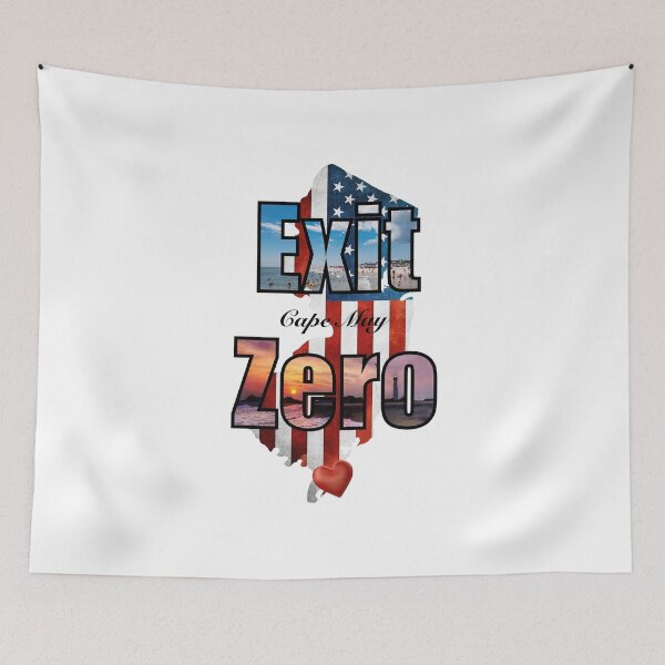 Item preview, Exit Zero Cape May  designed and sold by MABbluefields.