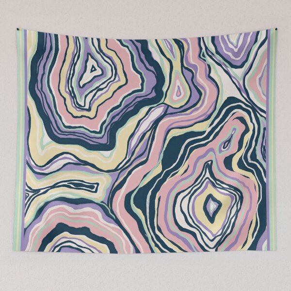 Item preview, Colorful Agate designed and sold by Carolina Diaz.