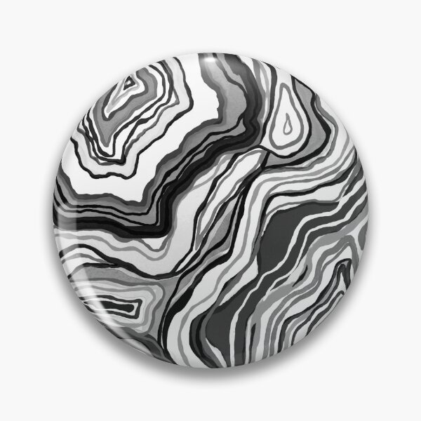 Item preview, Black and White Agate designed and sold by Carolina Diaz.