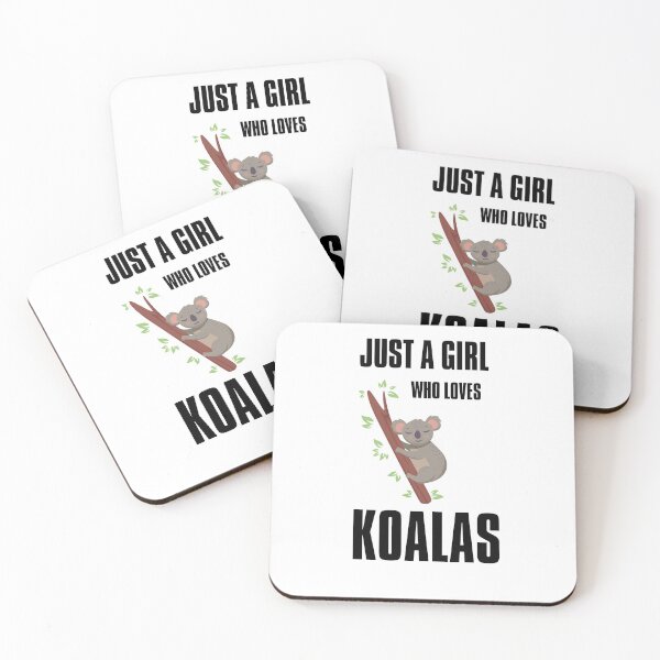 Item preview, Just A Girl Who Loves Koalas designed and sold by tarkaittisak.