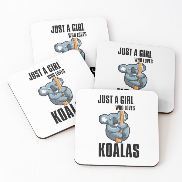 Item preview, Just A Girl Who Loves Koalas designed and sold by tarkaittisak.