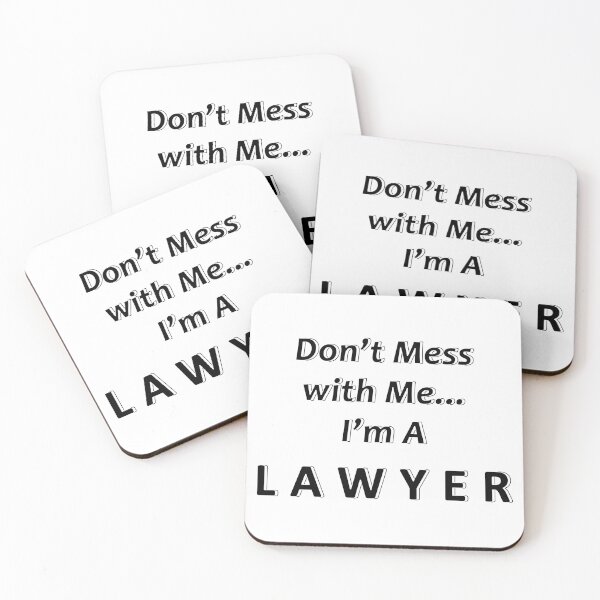 Item preview, Don't Mess with Me I'm a Lawyer designed and sold by JWIZZY.