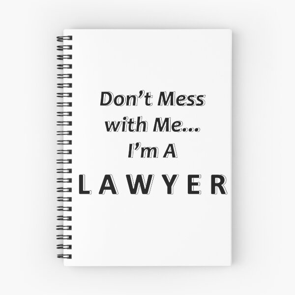 Item preview, Don't Mess with Me I'm a Lawyer designed and sold by JWIZZY.