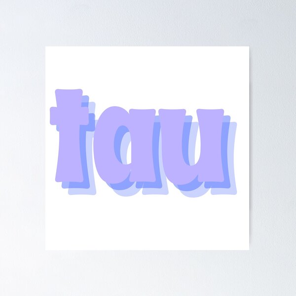 Item preview, Tau-purple designed and sold by Raquel Taylor.