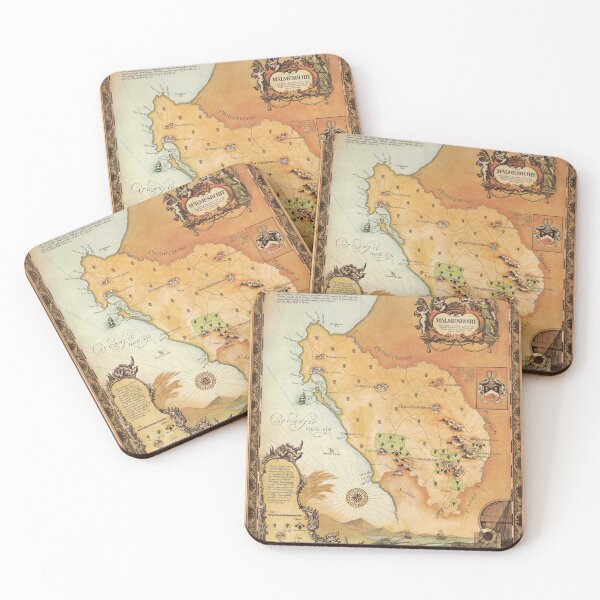 Item preview, Vintage Map of Cape Town, South Africa designed and sold by Gin  Neko.