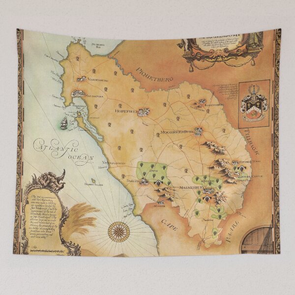 Item preview, Vintage Map of Cape Town, South Africa designed and sold by Gin  Neko.