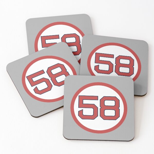 Item preview, Jonathan Papelbon #58 Jersey Number designed and sold by StickBall.