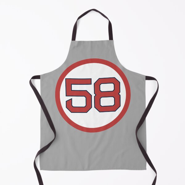 Item preview, Jonathan Papelbon #58 Jersey Number designed and sold by StickBall.