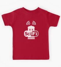 Sci-Fi ZONE White Kids Tee
