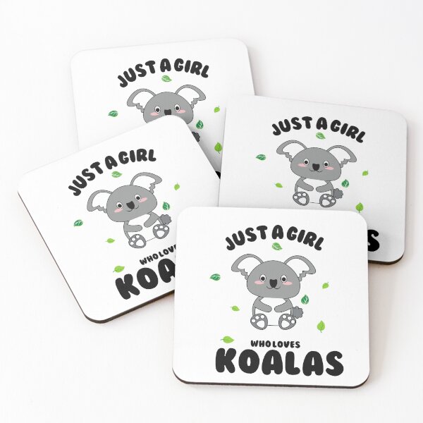 Item preview, Just A Girl Who Loves Koalas designed and sold by tarkaittisak.