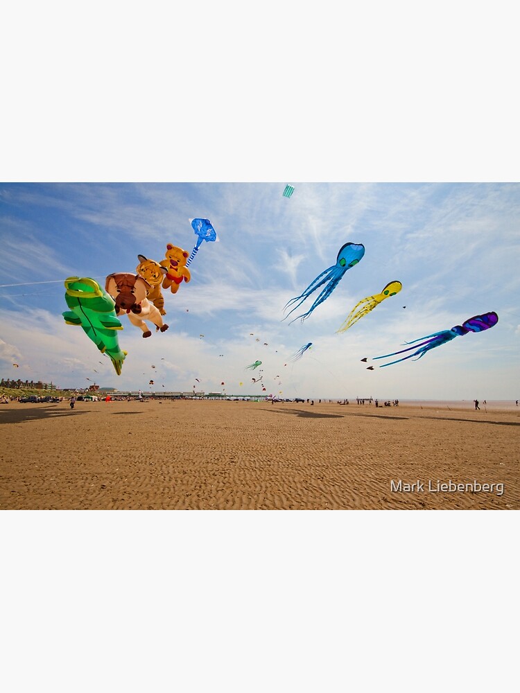 "Lytham Kite Festival" Poster by mliebenberg Redbubble