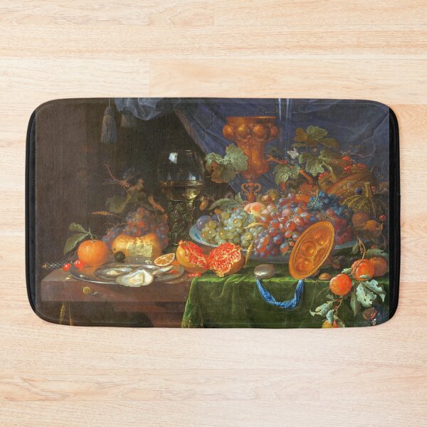 Item preview, Still Life with Fruit and Oysters by Abraham Mignon, 1660 - 1679  designed and sold by Shapes-Mania.