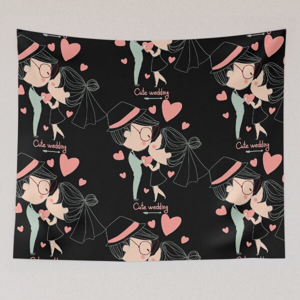 Item preview, Cute Wedding Couple designed and sold by Cheap Women's Shirts.
