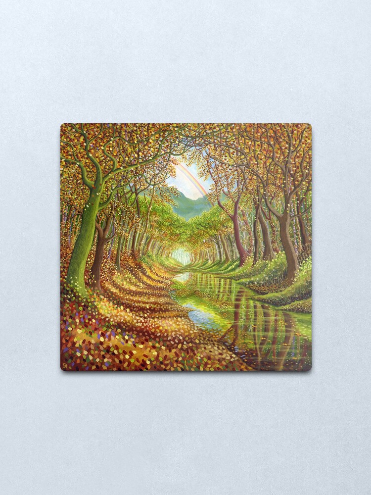 Alternate view of The Rainbow Metal Print