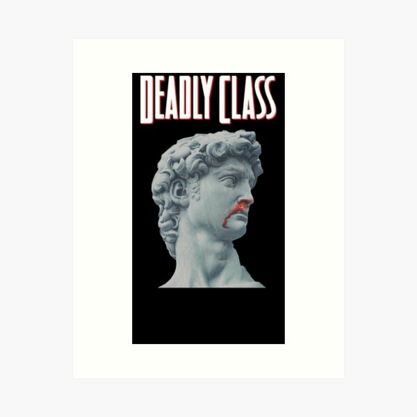Item preview, Deadly Class Statue Poster designed and sold by Tello1.