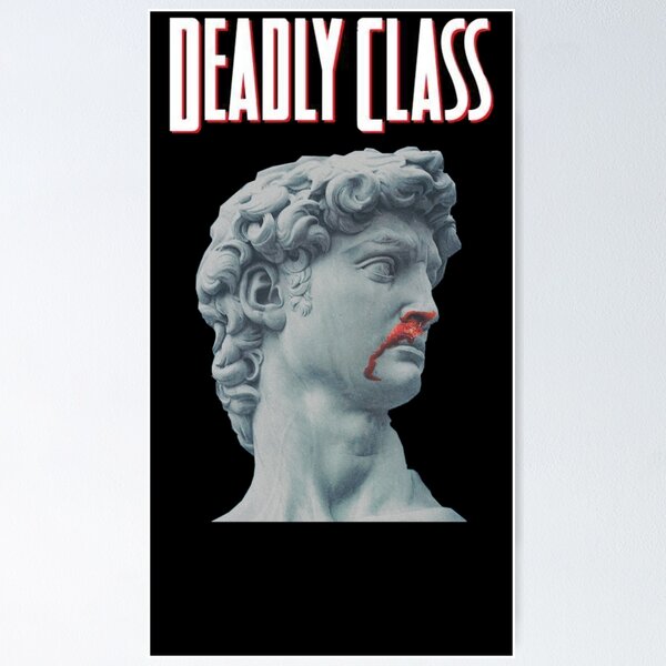 Item preview, Deadly Class Statue Poster designed and sold by Tello1.