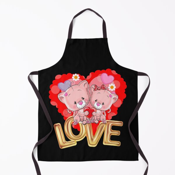 Item preview, Cute Cats With Love T-Shirt designed and sold by RKR-Designs.