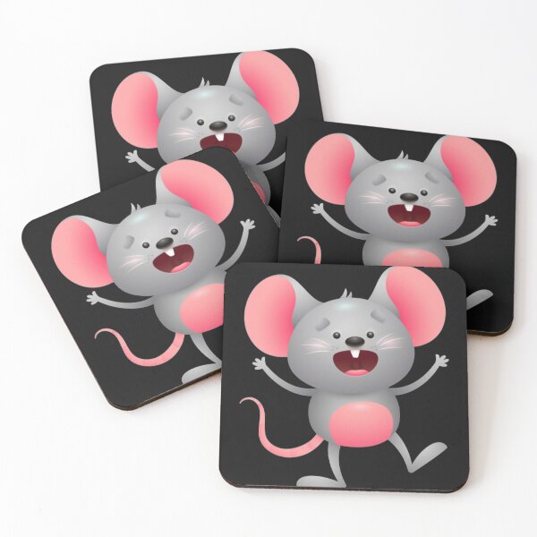 Item preview,  Anime Mousepad Cute Mice Funny Mouse Gift For Kids And Girls designed and sold by MalakichiRussel.