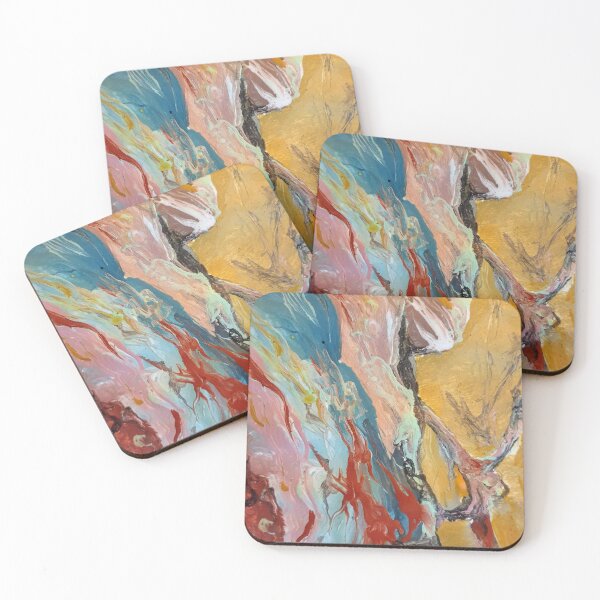 Item preview, Blue Bay Rock Pools  from sketch book VIVBRAD Design Collection  designed and sold by vivbrad.