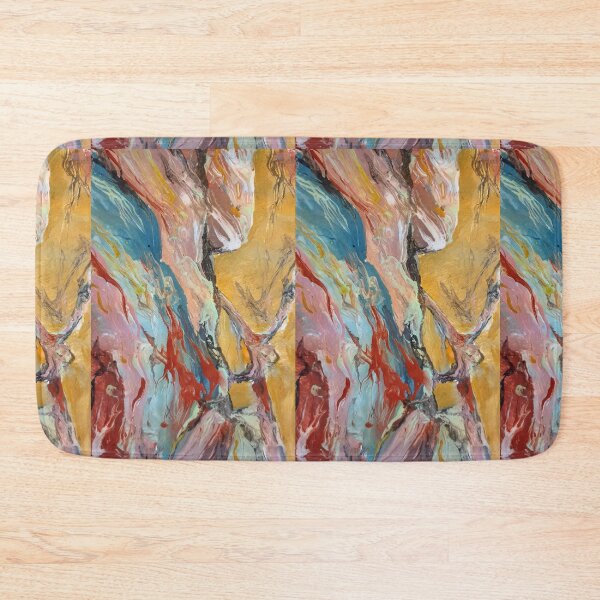 Item preview, Blue Bay Rock Pools  from sketch book VIVBRAD Design Collection  designed and sold by vivbrad.