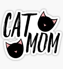 Cat Mom Sticker