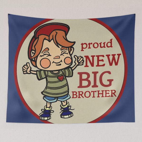 Item preview, Proud NEW BIG BROTHER designed and sold by sandpiperstudio.