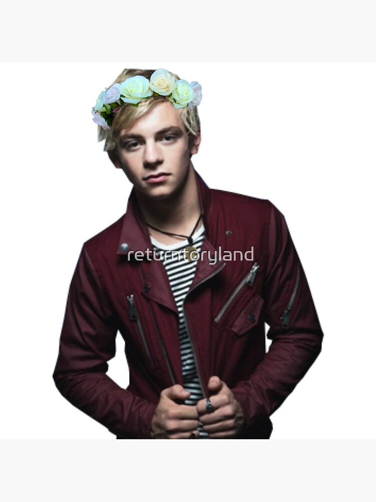"Ross Lynch R5 Flower Crown" Throw Pillow for Sale by returntoryland