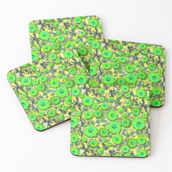Item preview, khokhloma flower green designed and sold by Aleks96.