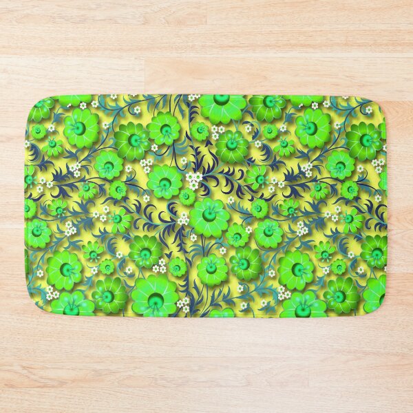 Item preview, khokhloma flower green designed and sold by Aleks96.
