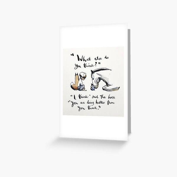 Charlie Mackesy Christmas Season Greeting Card