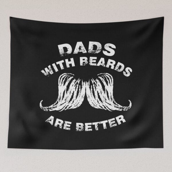 Item preview,  Dads With Beards Dads with Beards are Better, Fathers Day designed and sold by MalakichiRussel.