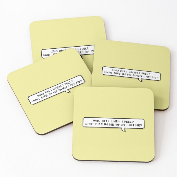 Item preview, Who am I When I Feel? What Dies in Me When I am Me? designed and sold by ViolettLight.