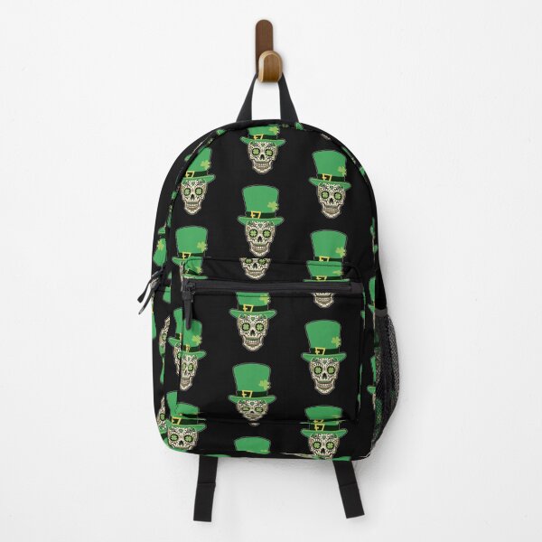 Item preview, St Patrick's Day Sugar Skull Calavera designed and sold by EstelleStar.
