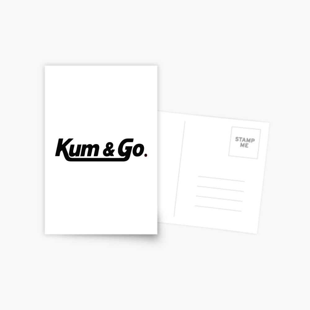 Kum Go Logo Postcard For Sale By Binemo Redbubble