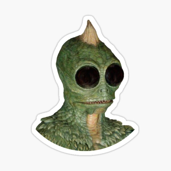 Sleestak - Land of the Lost fan art Sticker