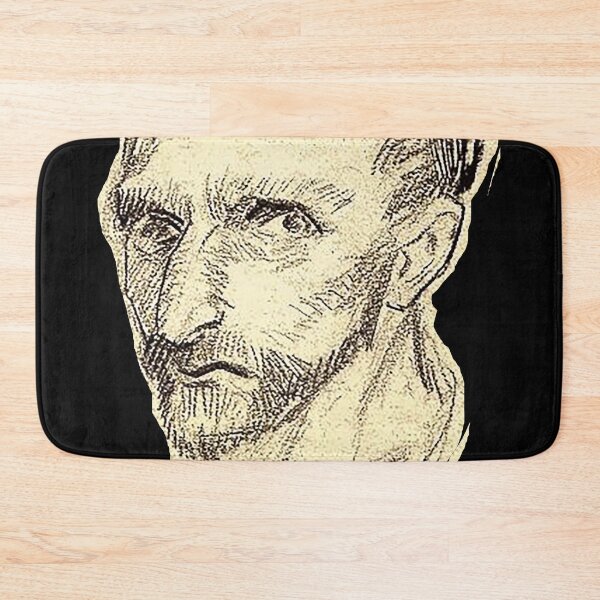 Item preview, Van gogh self portrait drawing 1379 designed and sold by flakoart.